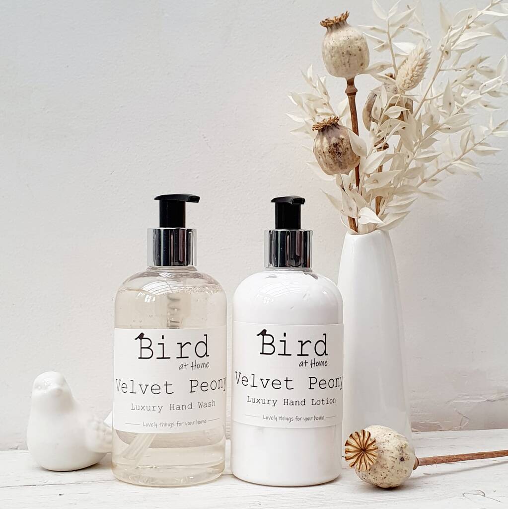 Velvet Peony Luxury Hand Care Collection, Natural