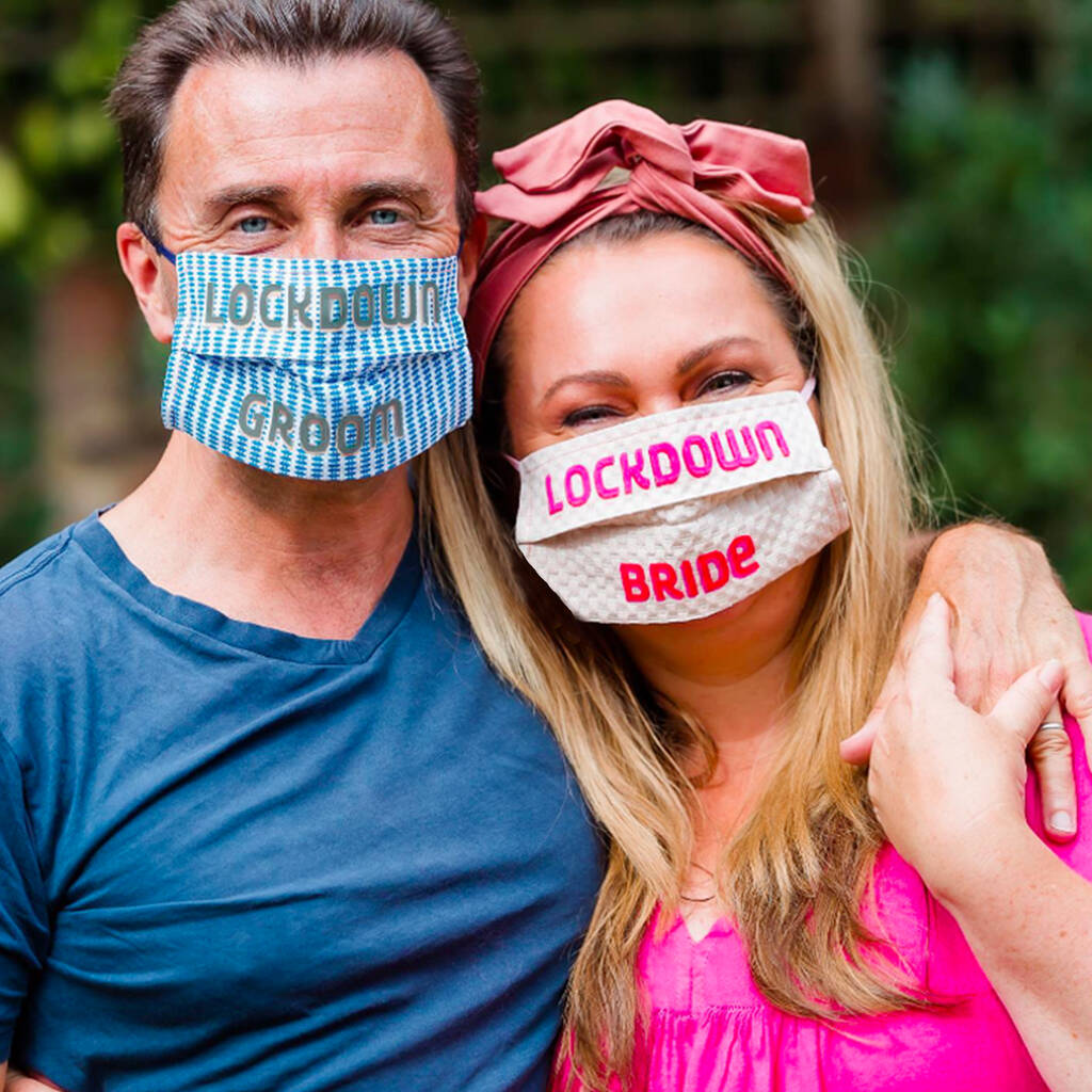 Wedding Face Masks, Multi-Coloured/Multiple Choices Available