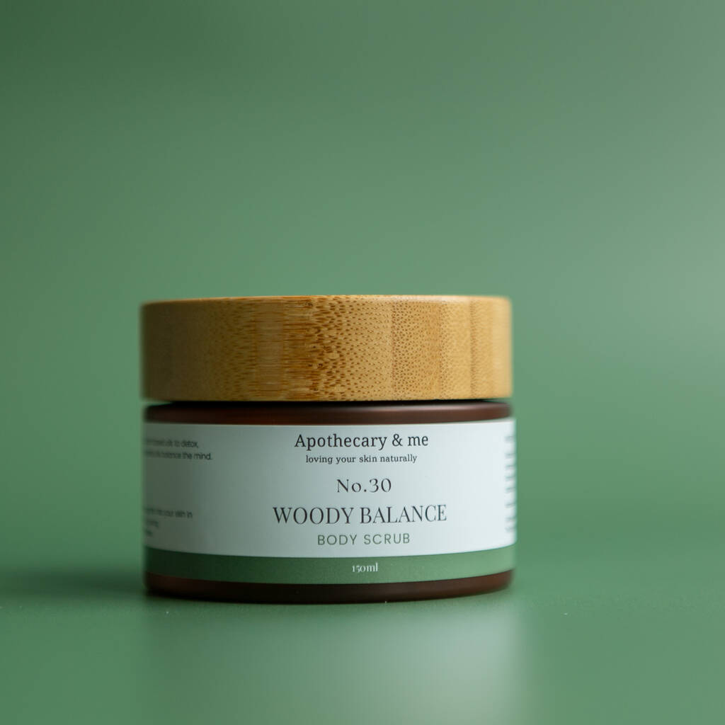 Woody Balance Body Scrub