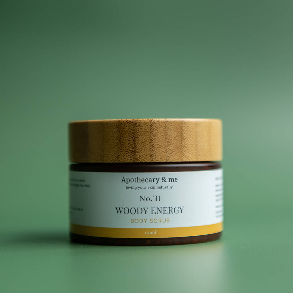 Woody Energy Body Scrub