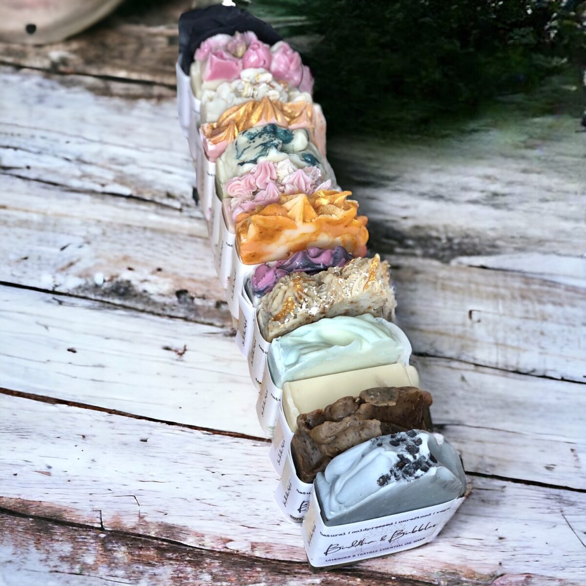 Soap Box Gift Of 10 Artisan Natural Artisan Soap Bars Pamper Gift Birthday Gift