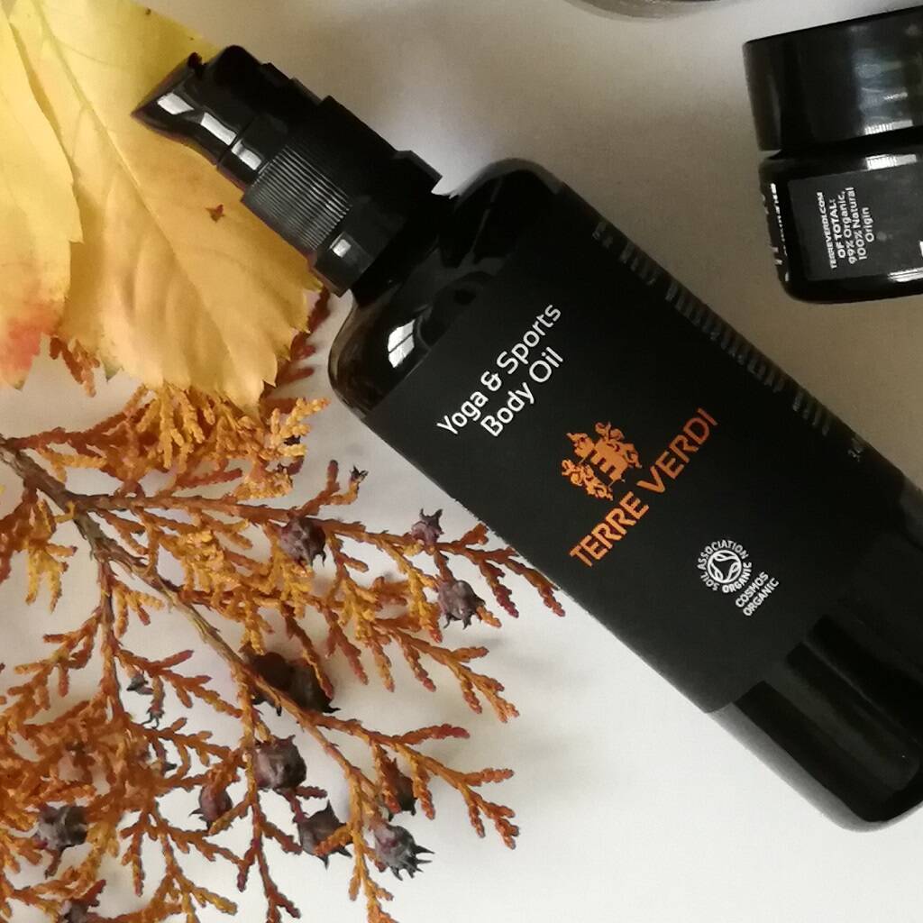 Yoga And Sports Body Oil, Yellow