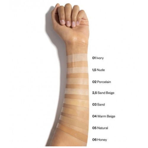 Paese Nanorevit Natural Finish Longwear Foundation 01 Ivory