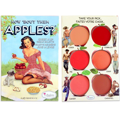 theBalm How About Them Apples Lip And Cheek Palette 4.15g