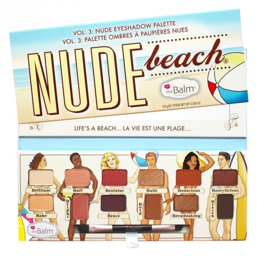 theBalm Nude Dude Eyeshadow Palette Nude Beach