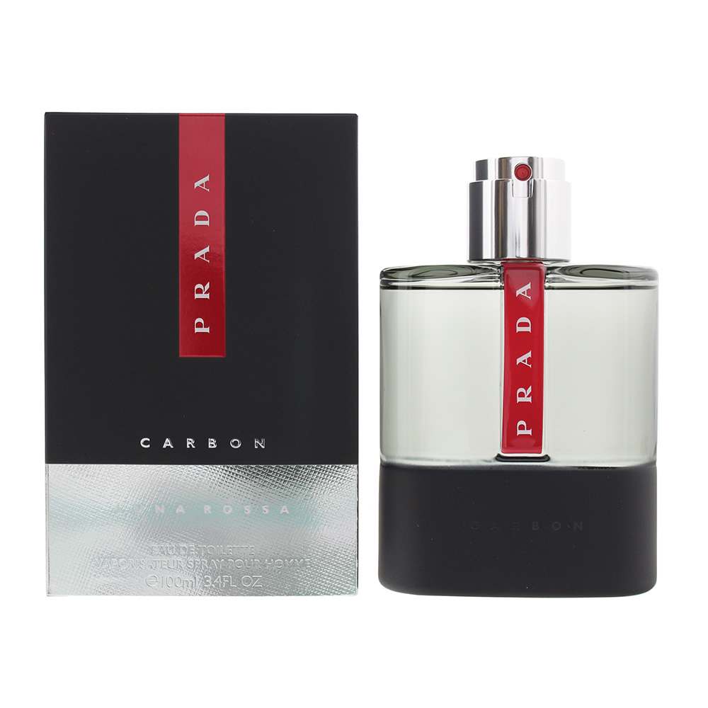 Prada Mens Luna Rossa Carbon Eau de Toilette 100ml - One Size