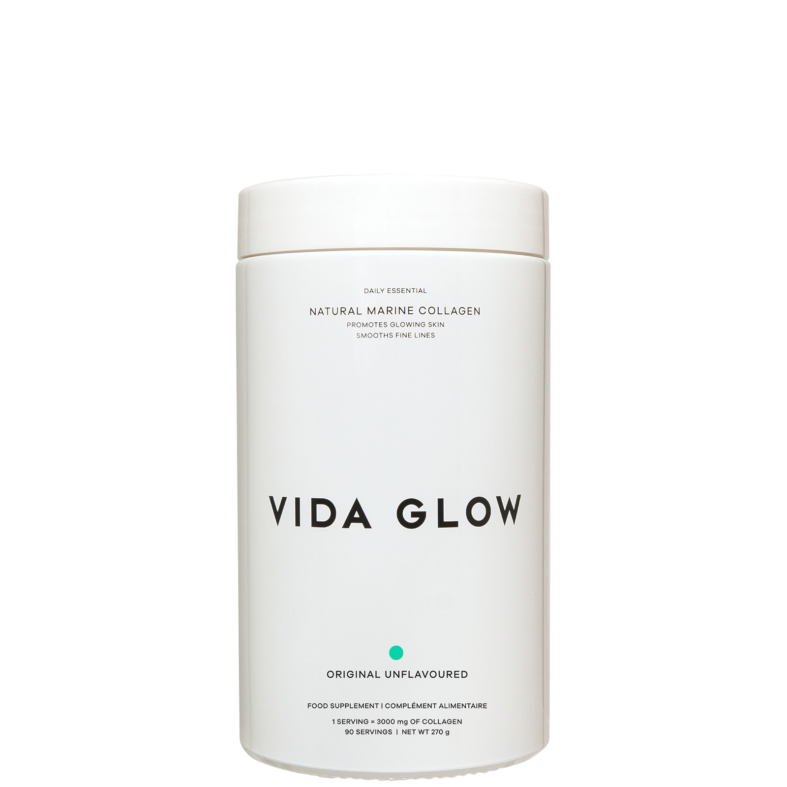 Vida Glow Natural Marine Collagen Powder 270g