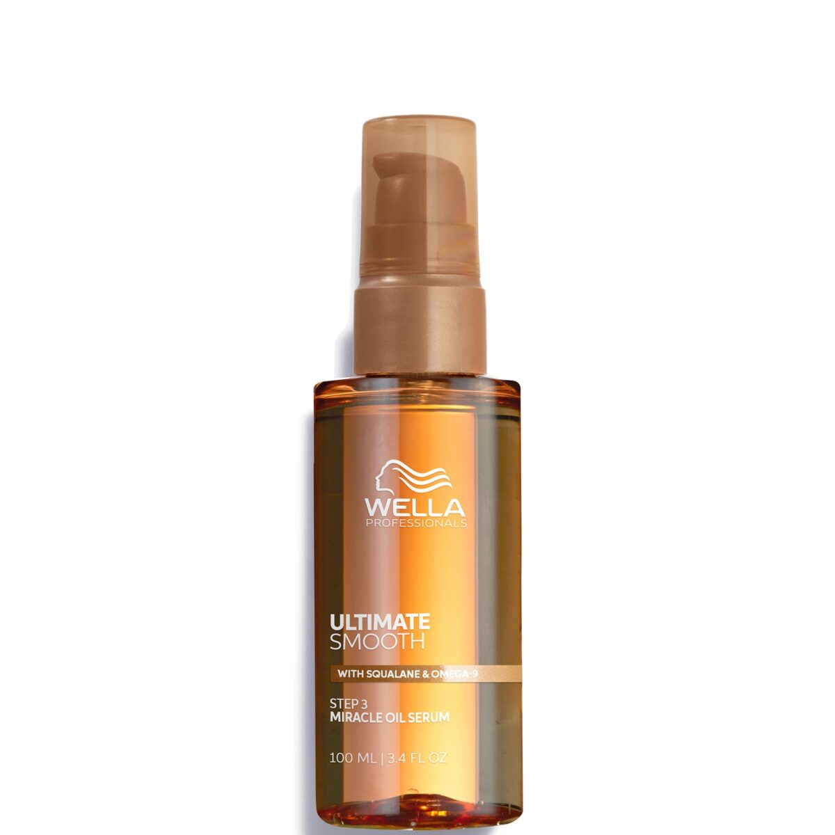 Wella Professionals Ultimate Smooth Miracle Hair Oil Serum with Squalane & Omega 9 for Dry, Dull & Frizzy Hair 100ml