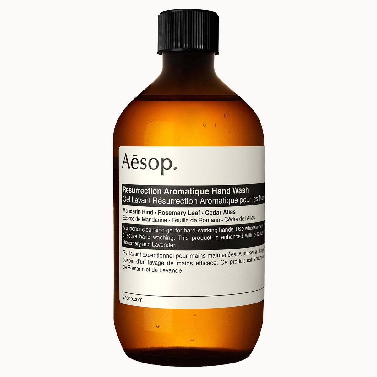 Aesop Resurrection Aromatique Hand Wash 500ml with Screw Cap