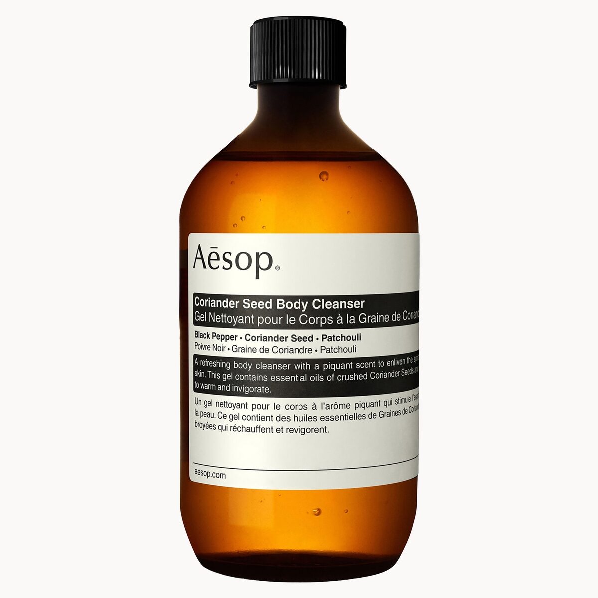 Aesop Coriander Seed Body Cleanser 500ml with Screw Cap