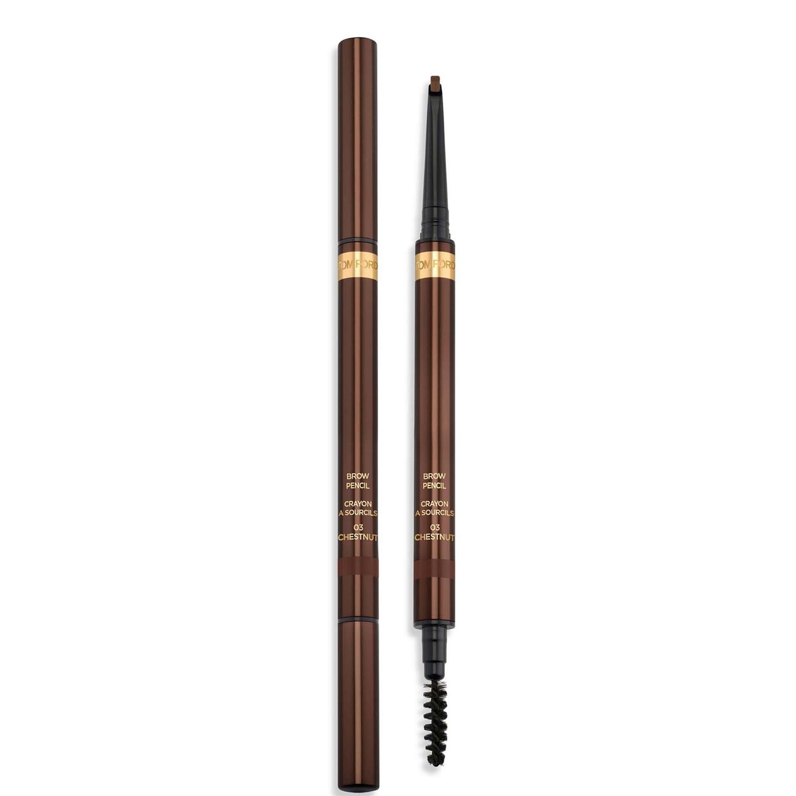 TOM FORD Micro-Brow Pencil (Various Shades) - Chestnut