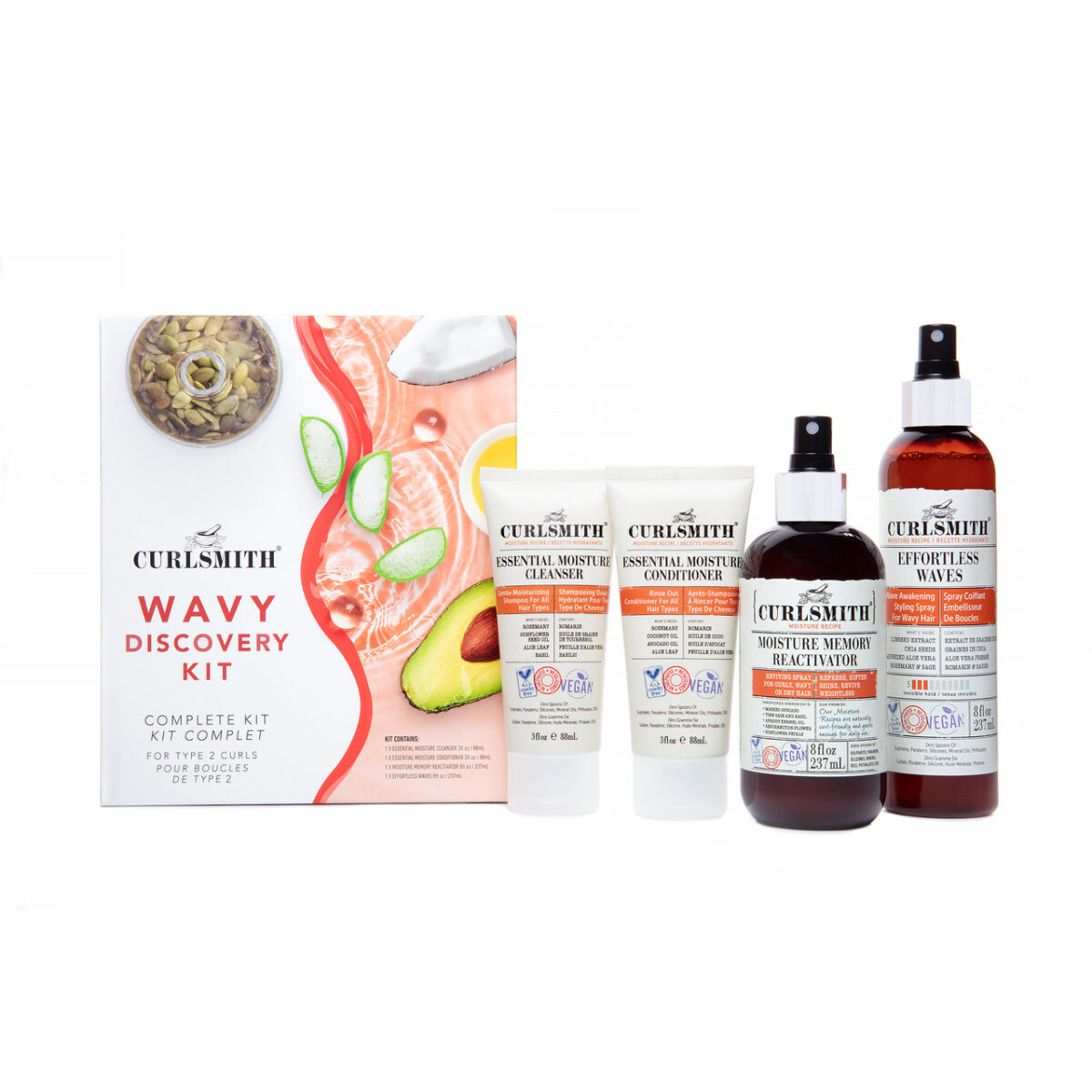 Curlsmith Wavy Discovery Kit