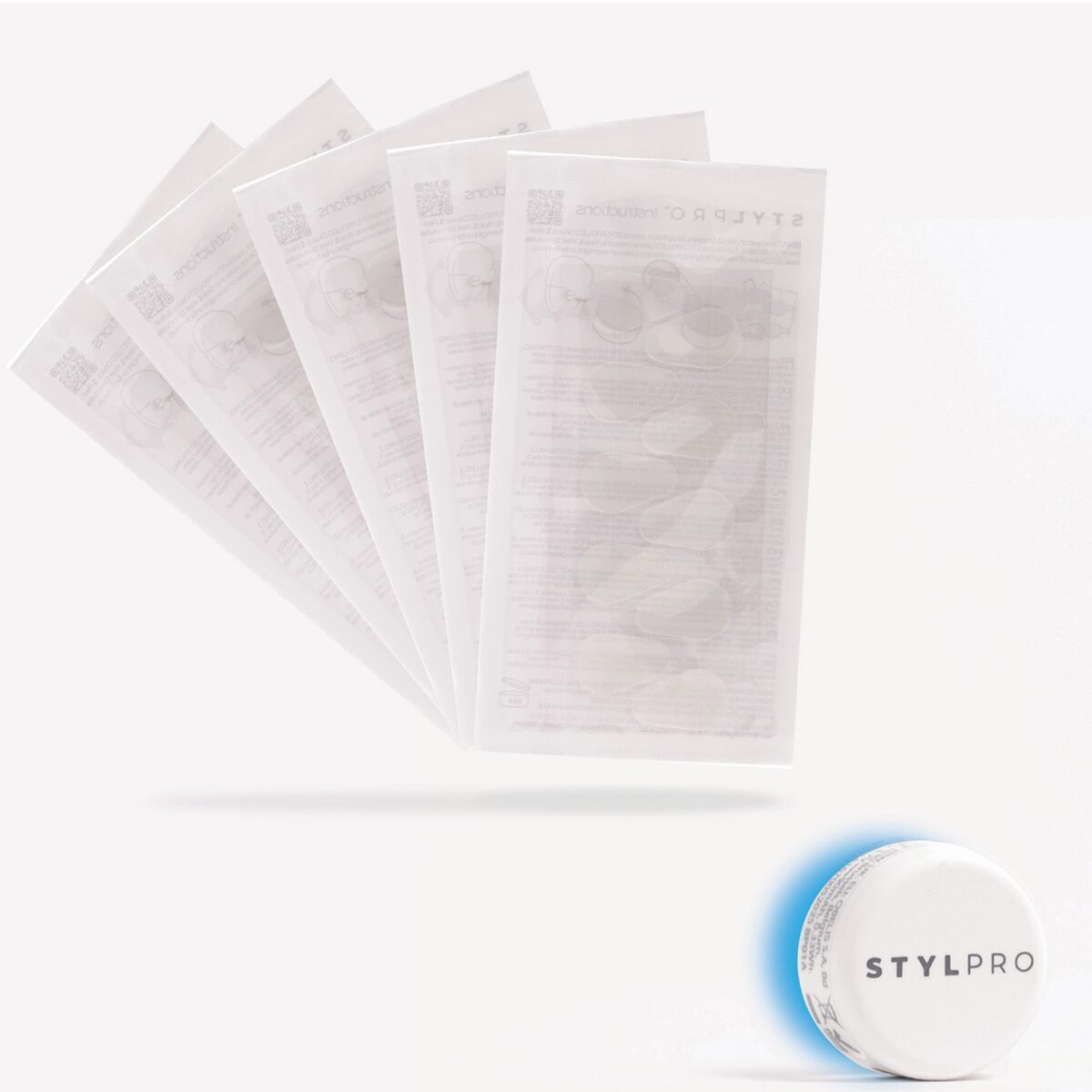 StylPro Blue LED Blemish Patch with 50x Hydrocolloid & Salicylic Patches Bundle