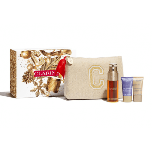 Clarins Double Serum & Nutri-Lumiere Collection - 3 Pcs Set
