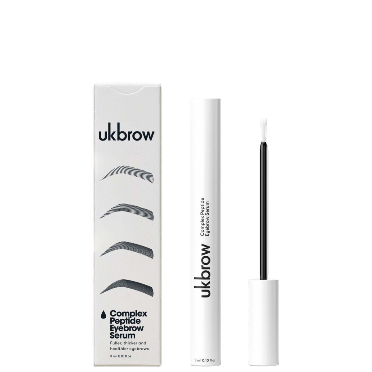 UKBROW Complex Peptide Eyebrow Serum 3ml (3 Month Supply)