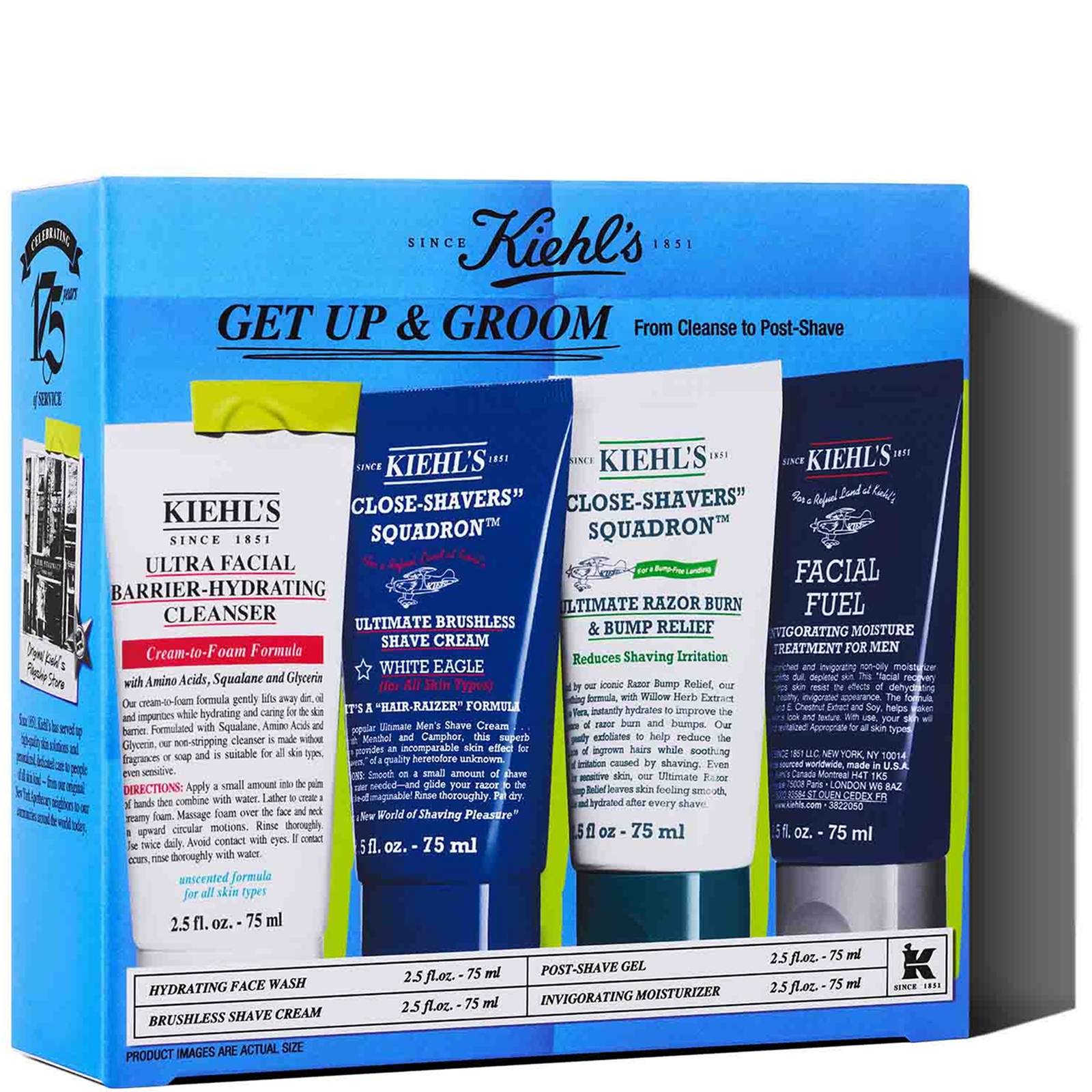 Kiehl's Mens Shaving Set (Worth £81.50)