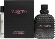 Valentino Born in Roma Uomo Gift Set 100ml EDT + 10ml EDT