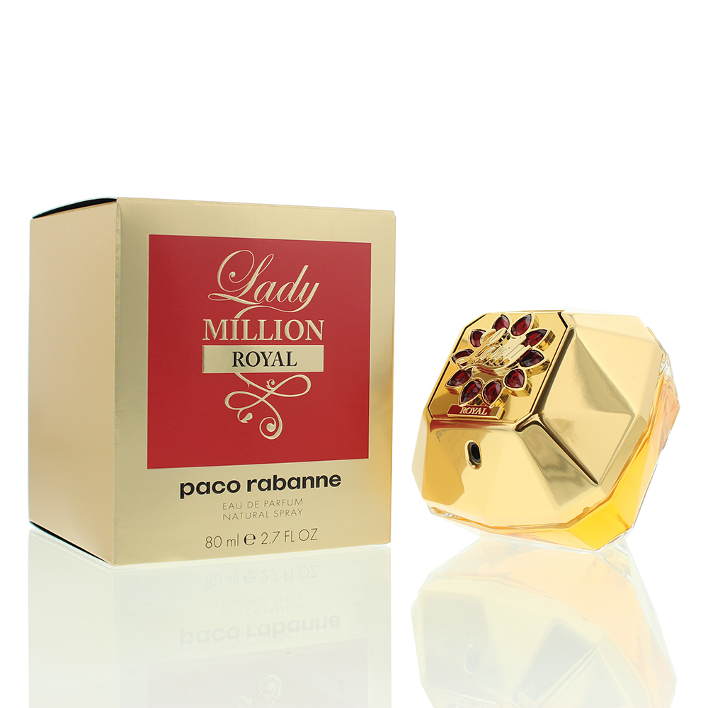 Paco Rabanne Womens Lady Million Royal Eau de Parfum 80ml - White - One Size