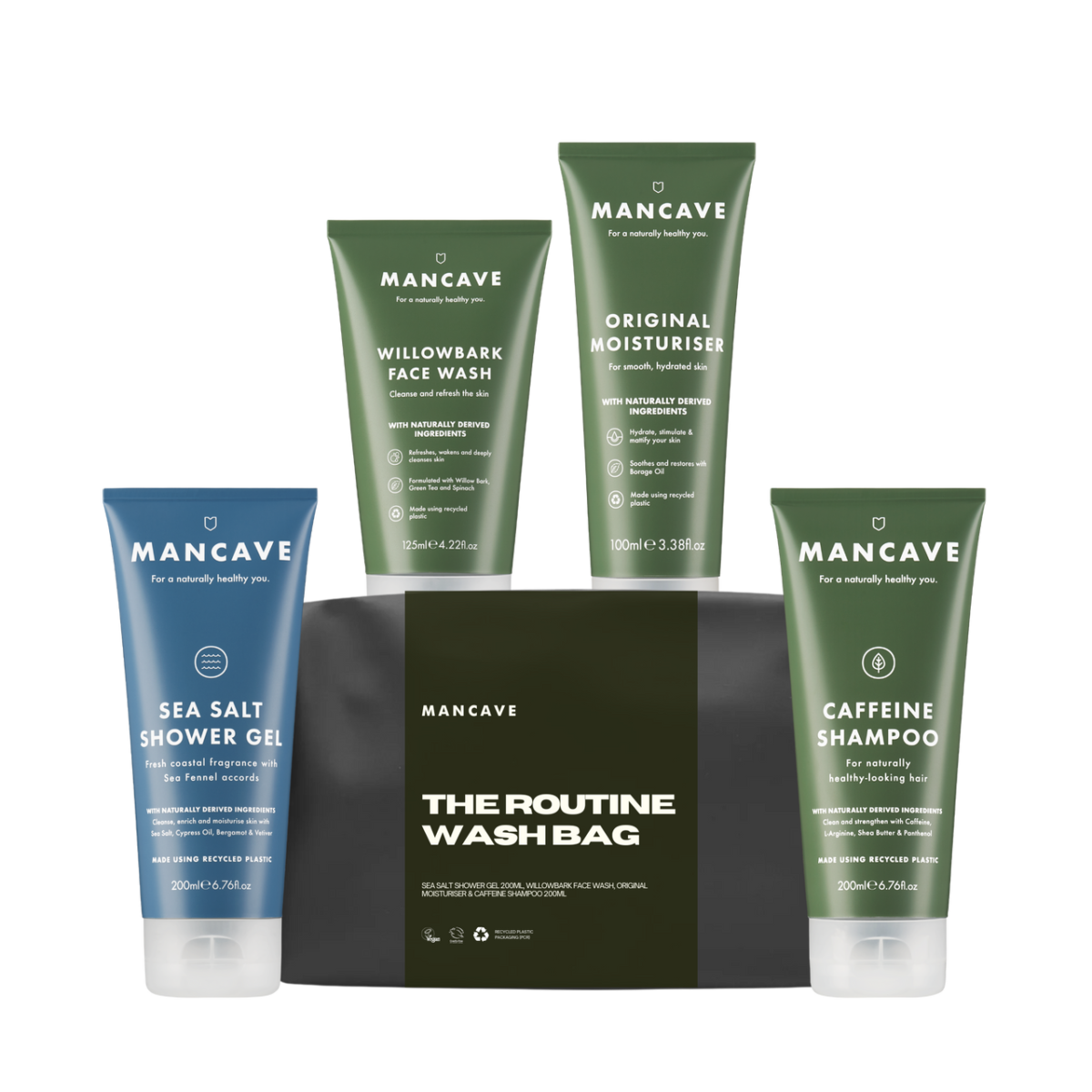 Mancave The Complete Routine Wash Bag