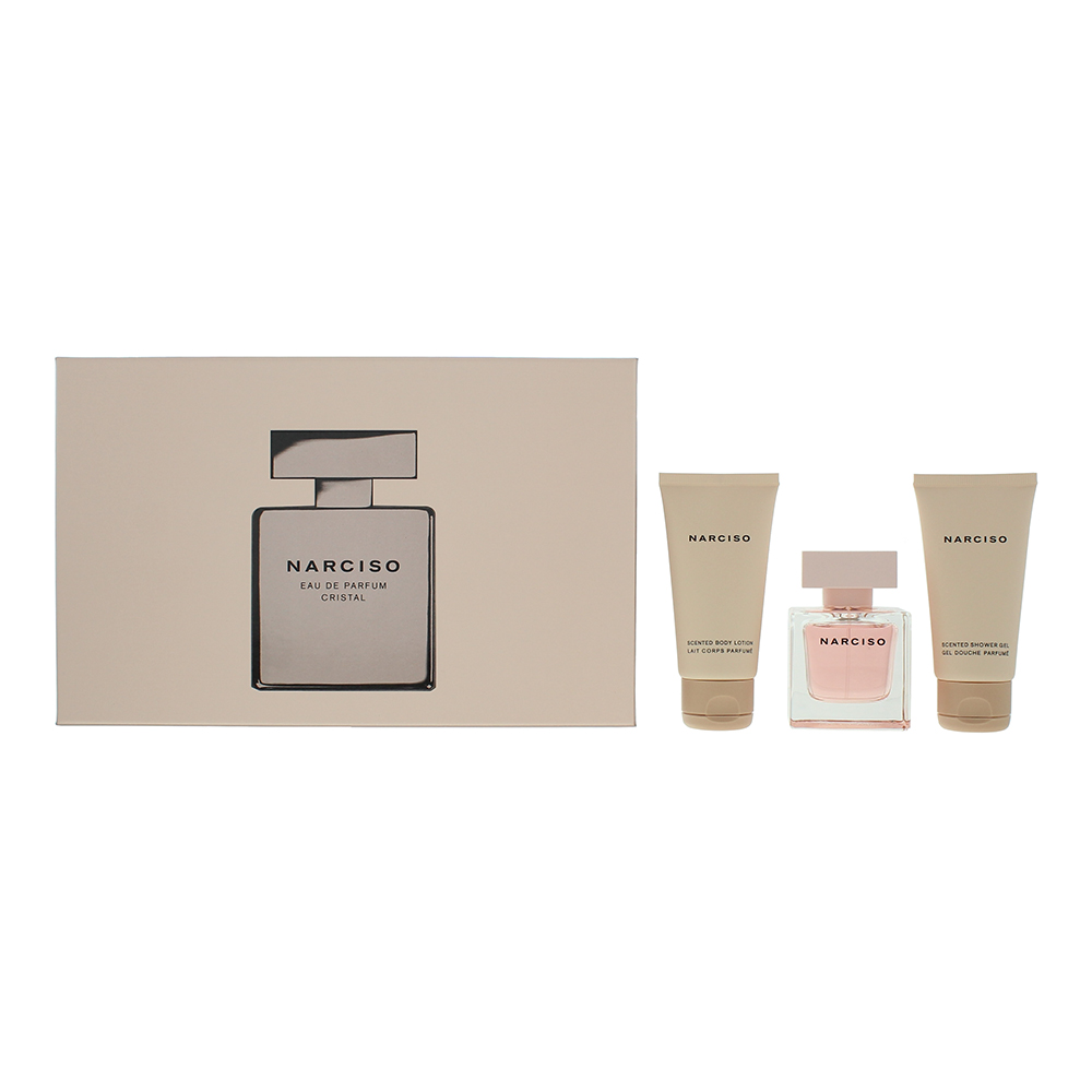 Narciso Rodriguez Womens Cristal Eau de Parfum 50ml Gift Set - Rose - One Size