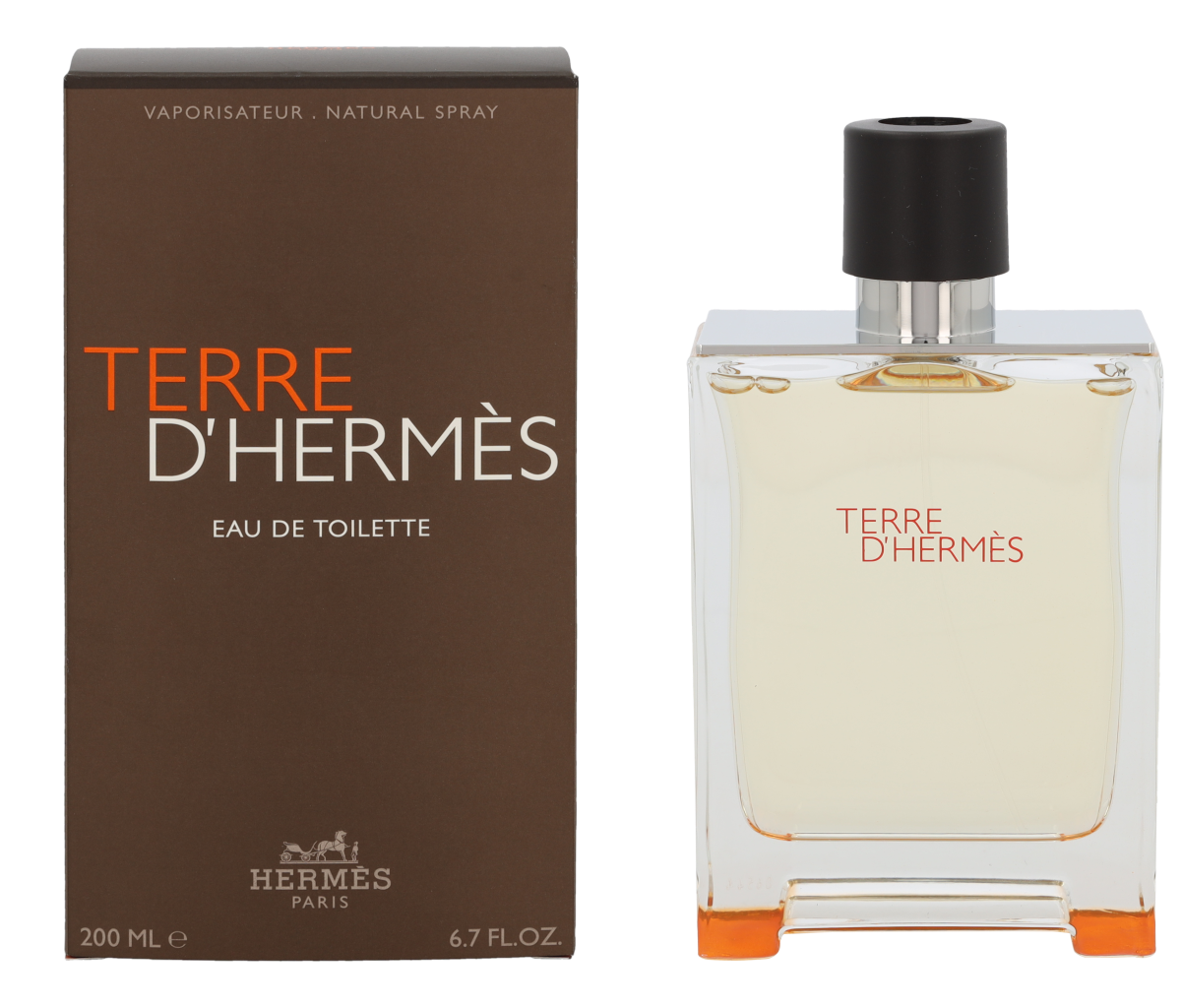 Hermes Mens Hermès Terre D'hermès Eau De Toilette 200ml - Orange - One Size