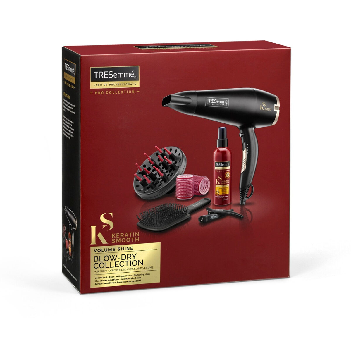 TRESemme Keratin Smooth Volume Shine Blow Dry Collection