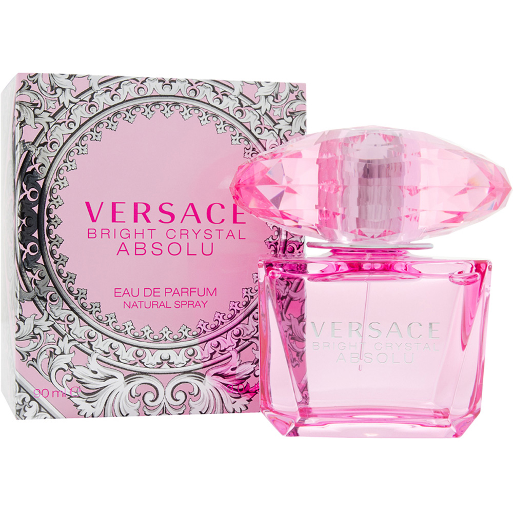 Versace Womens Bright Crystal Absolu Eau de Parfum 90ml Spray For Her - Pink - One Size