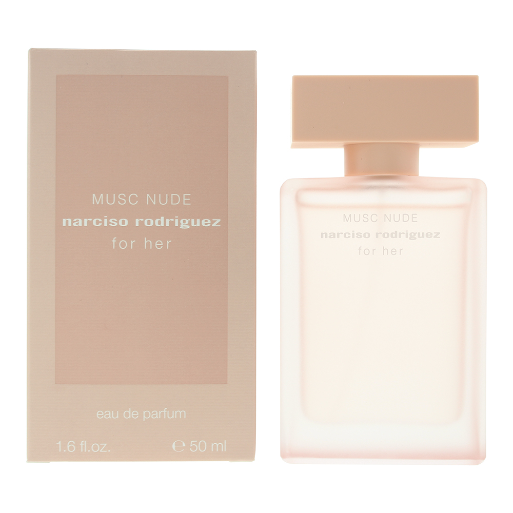 Narciso Rodriguez Womens Musc Nude For Her Eau de Parfum 50ml Spray for Her - Orange - One Size