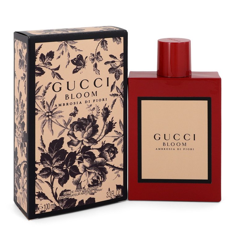 Gucci Bloom Ambrosia Di Fiori Eau de Parfum Intense Womens Perfume Spray (50ml) - Rose - One Size