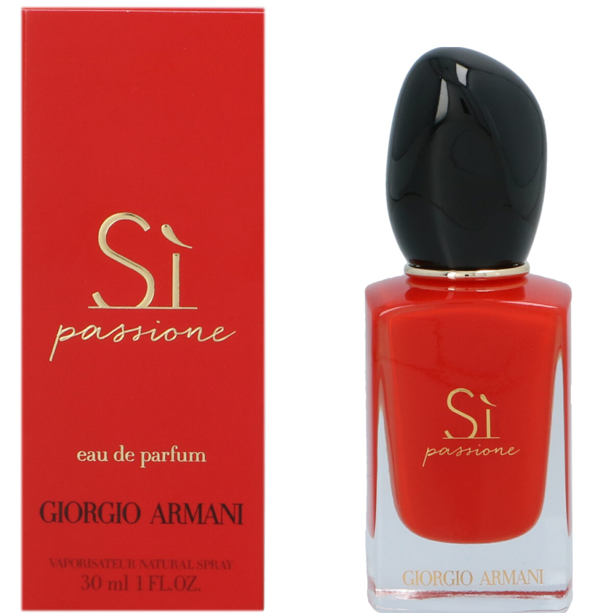 Giorgio Armani Womens Si Passione Eau de Parfum 30ml Spray - Black - One Size