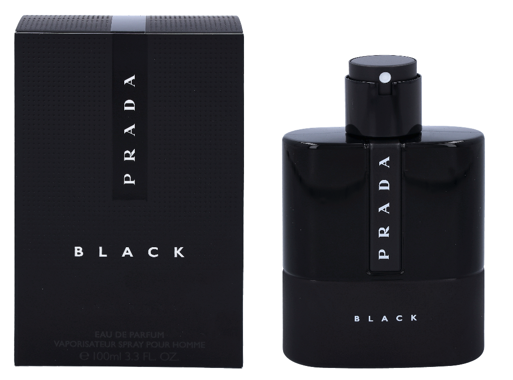 Prada Mens Luna Rossa Black Edp Spray 100 ml - One Size