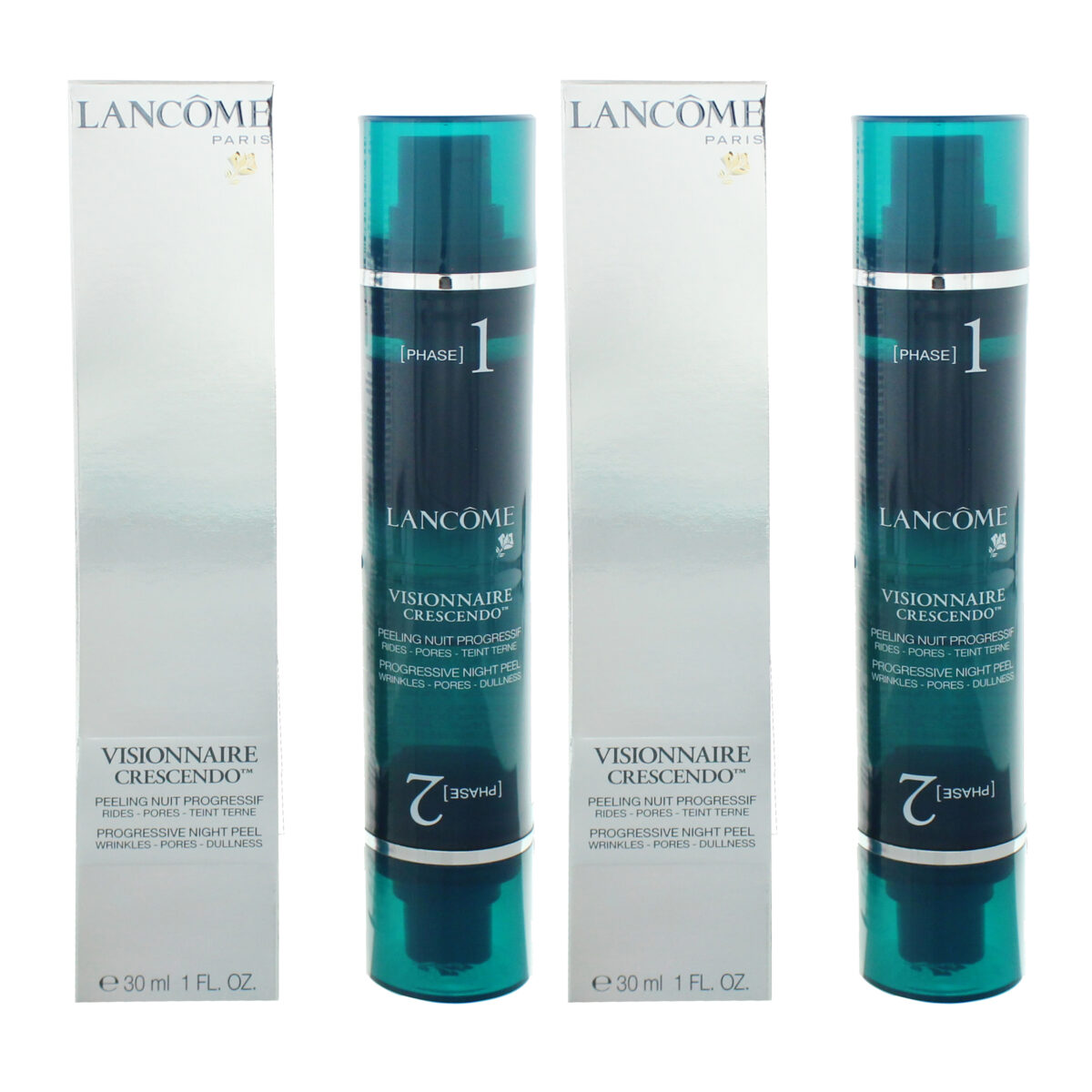 Lancome Womens Visionnaire Crescendo 2 Phase Progressive Night Peel 30ml x 2 - NA - One Size