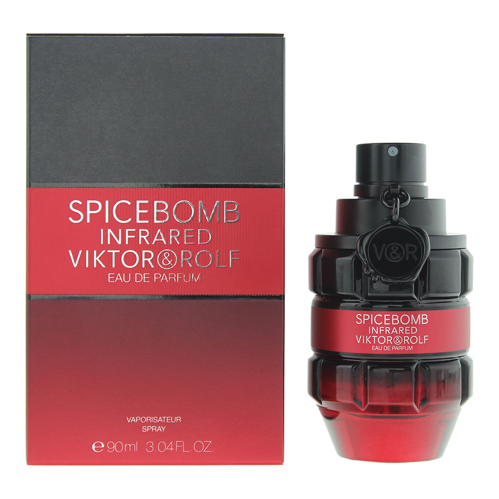 Viktor & Rolf Mens Spicebomb Infrared Eau De Parfum 90ml Spray for Him - Pink - One Size