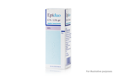 EpiDuo (Adapalene + Benzoyl Peroxide) once daily gel