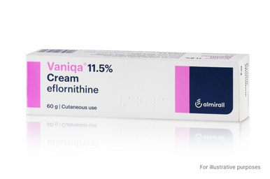 Vaniqa cream (eflornithine)