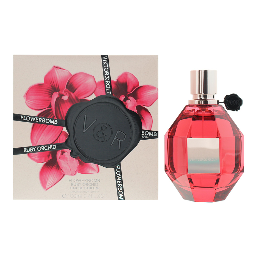 Viktor & Rolf Womens Flowerbomb Ruby Orchid Eau de Parfum 100ml - Peach - One Size