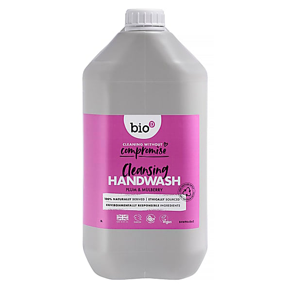 Bio-D Plum & Mulberry Cleansing Hand Wash - 5L