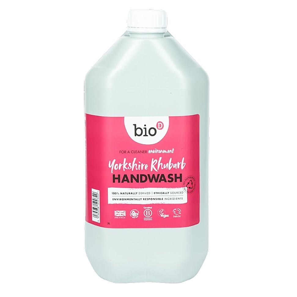 Bio-D Yorkshire Rhubarb Cleansing Hand Wash 5L