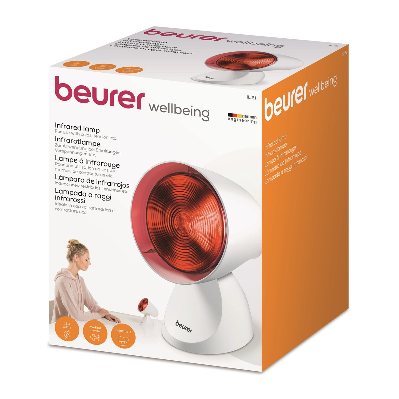 Beurer Tiltable IR Lamp IL21
