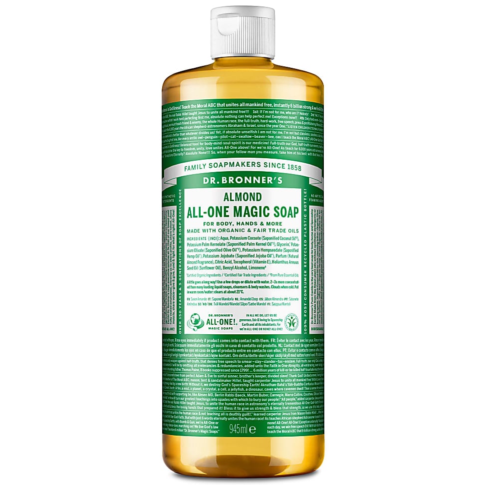 Dr. Bronner's Almond All-One Magic Soap - 945ml