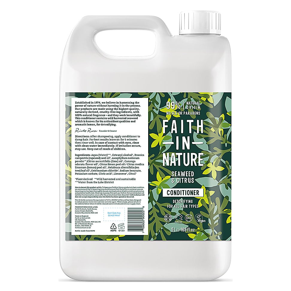 Faith in Nature Seaweed & Citrus Conditioner - 5L