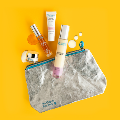 Jet Set Glow Gift Set | 5-Piece Bundle | 65ml| The Organic Pharmacy