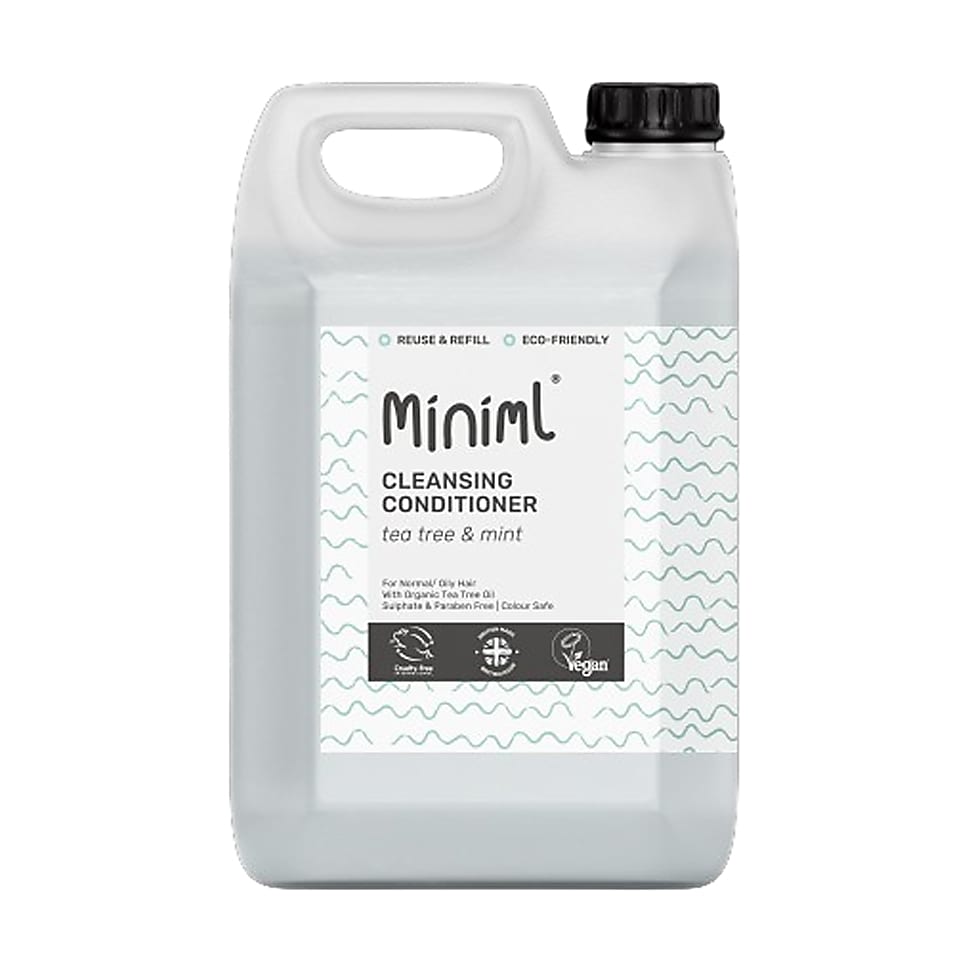 Miniml Cleansing Hair Conditioner - Tea Tree & Mint 5L