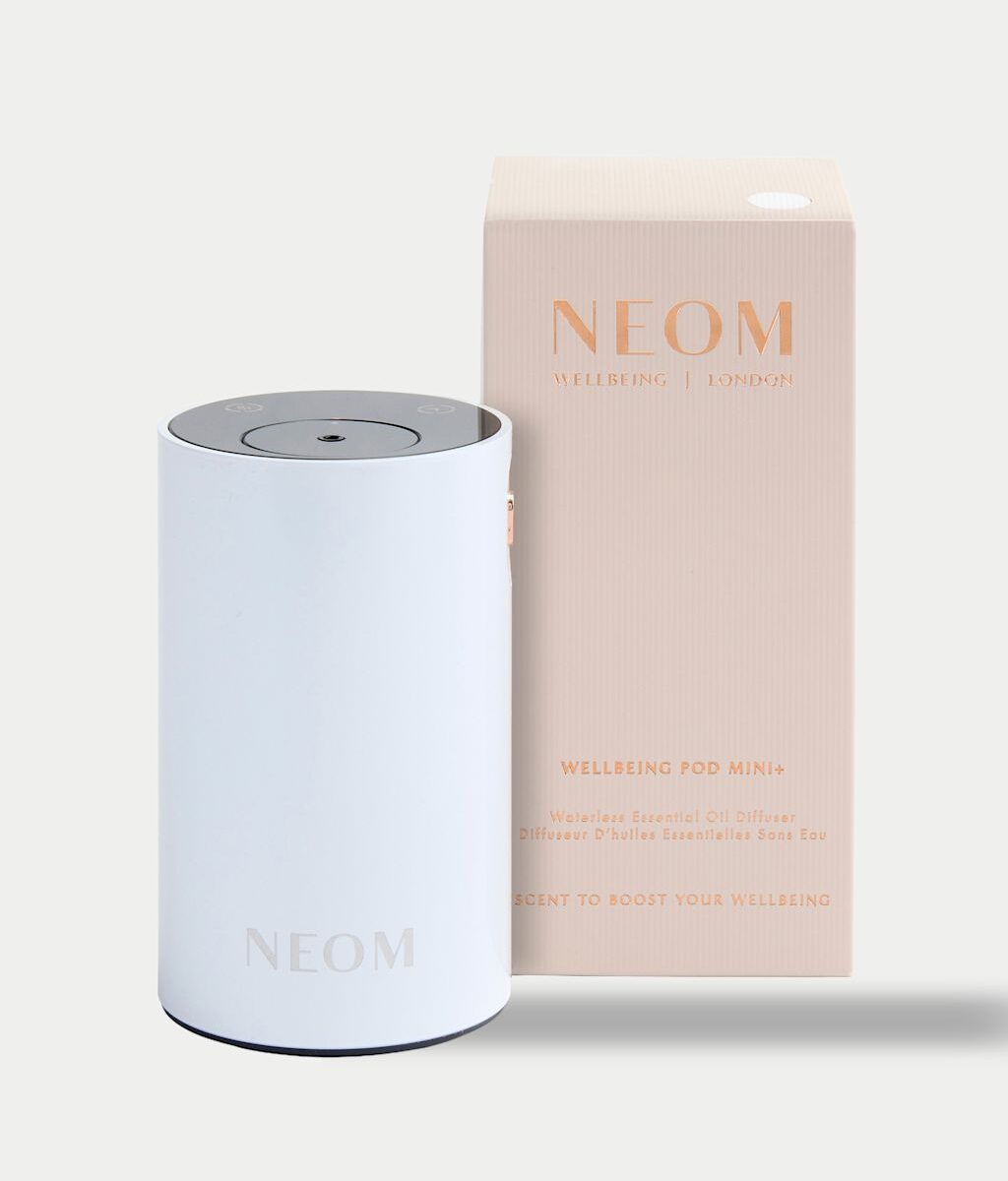 NEOM Wellbeing Pod Mini + - White Marl, White Marl
