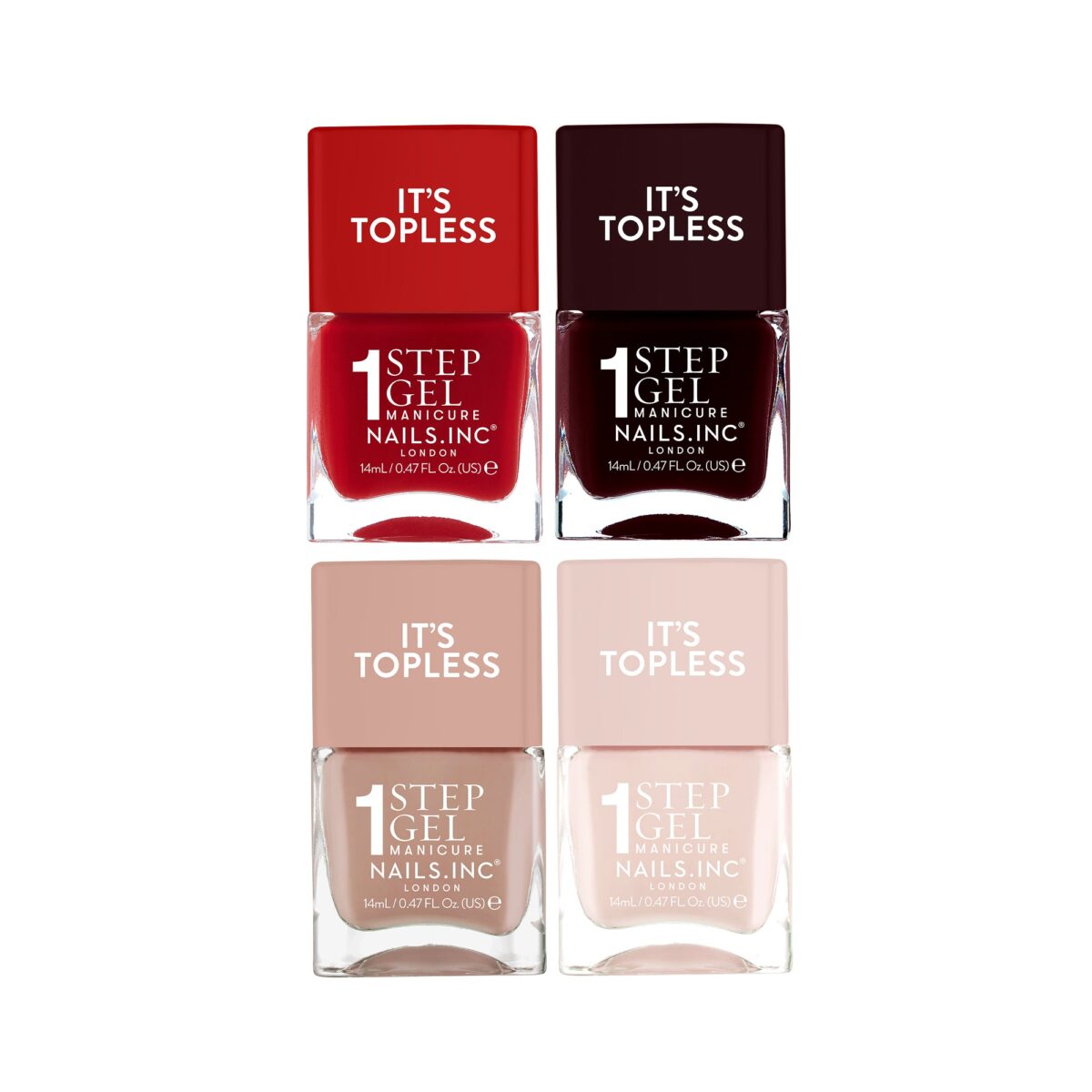 It's Topless 4-Piece Set