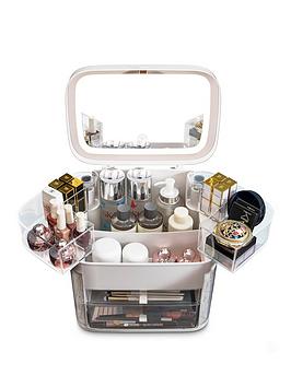 Rio Ultimate Beauty Storage Box With Dimmable Mirror