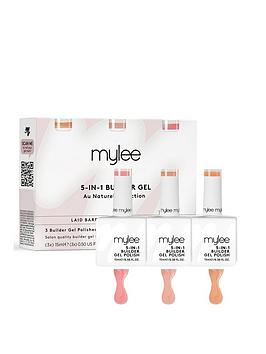 Mylee 5 In 1 Builder Gel Trio Au Natural - 3X15Ml