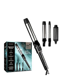 Revamp Multi Style Revolve 3 In 1 Rotating Hair Styler