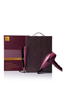 Ghd Deluxe Gift Set - Chronos Hair Straightener & Helios Hair Dryer In Cherry Chic (Worth &Pound;578)