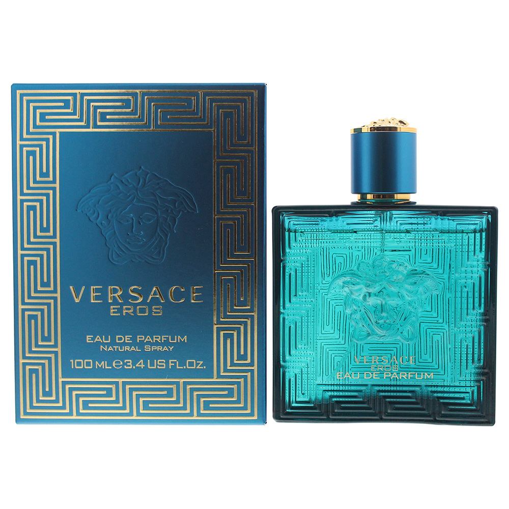 Versace Mens Eros Eau de Parfum 100ml Spray - Apple - One Size